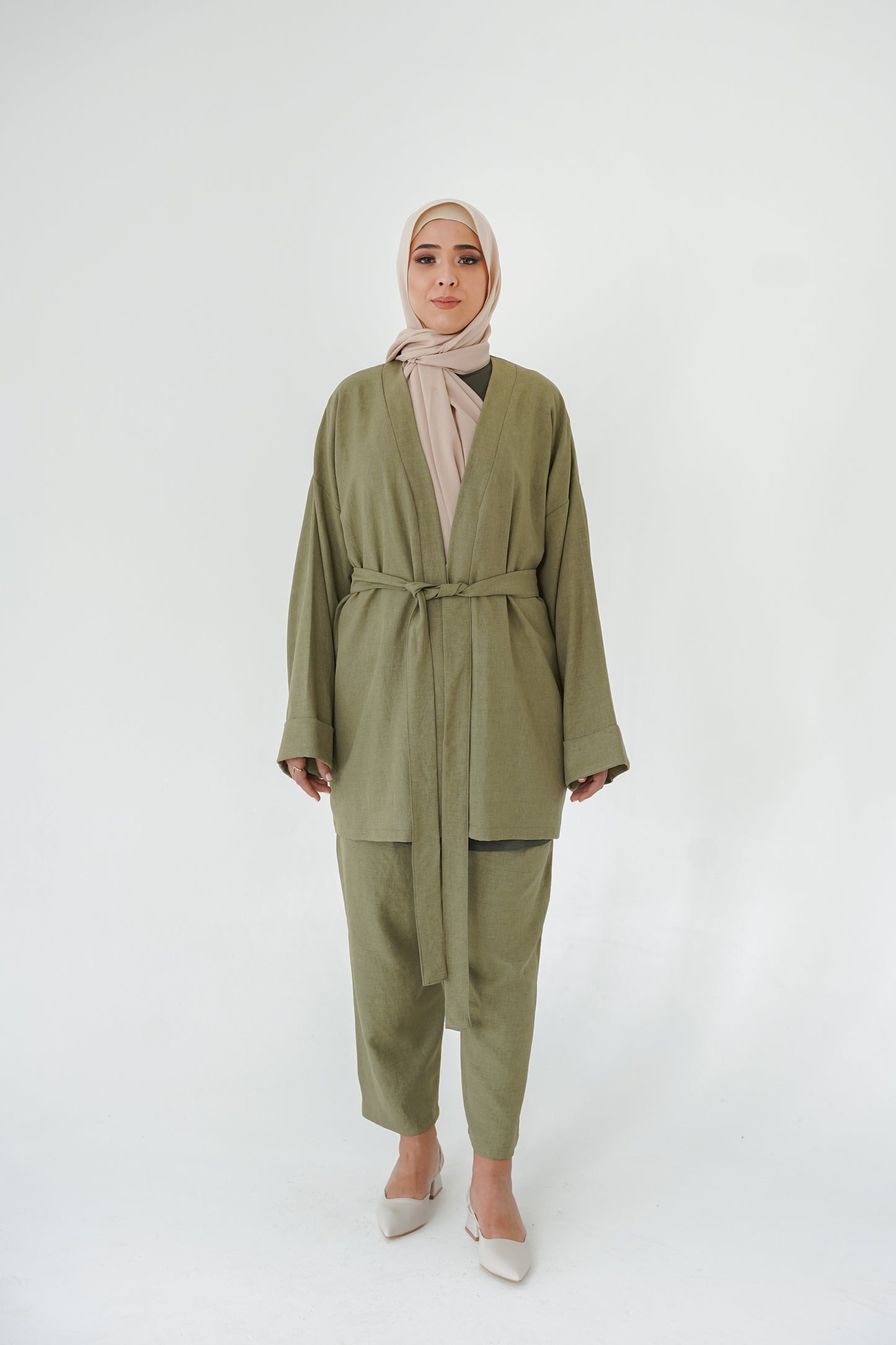 Nisaje Alt Üst Takım - Khaki