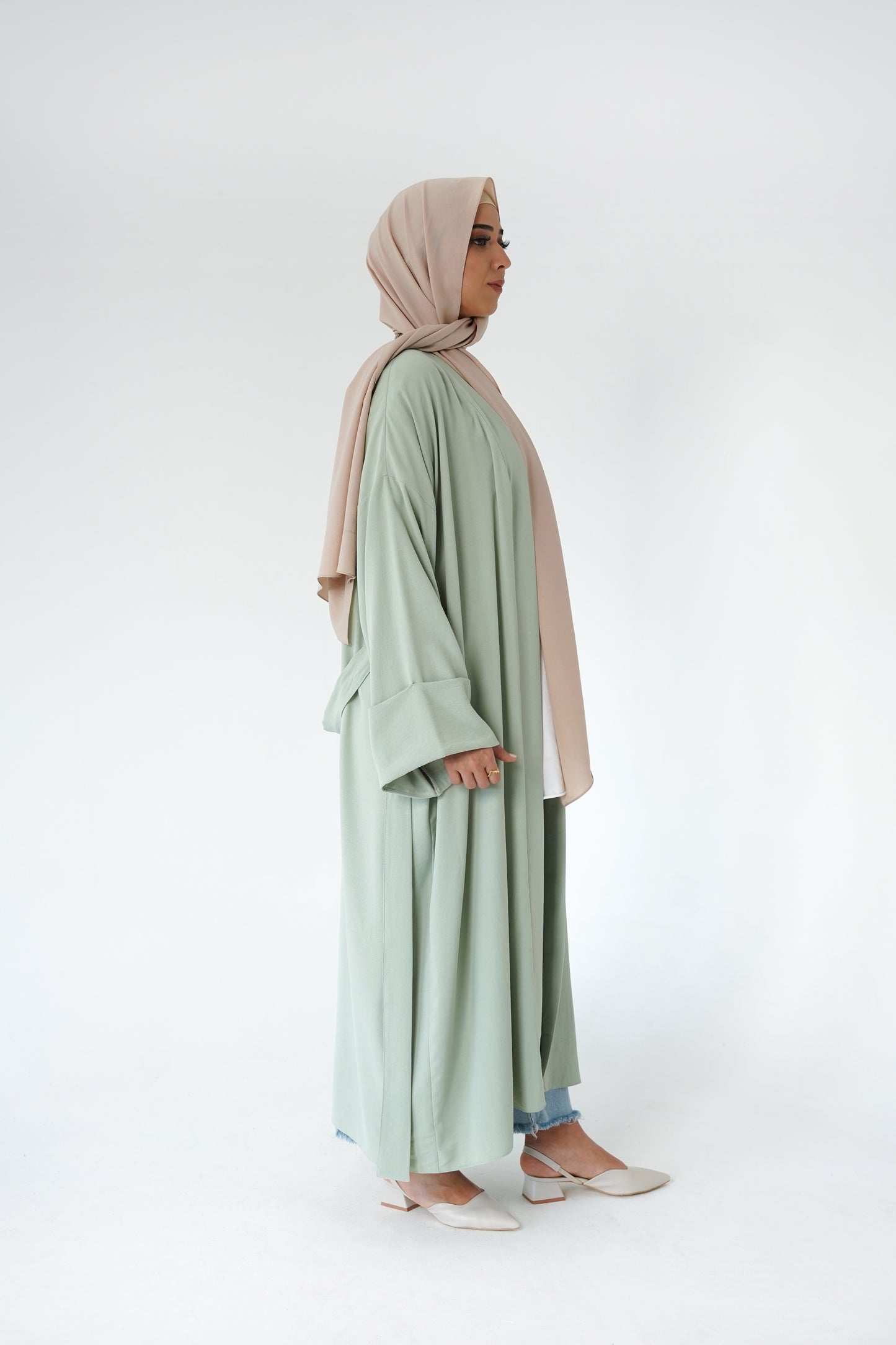 Nisaje Abaya - Mint