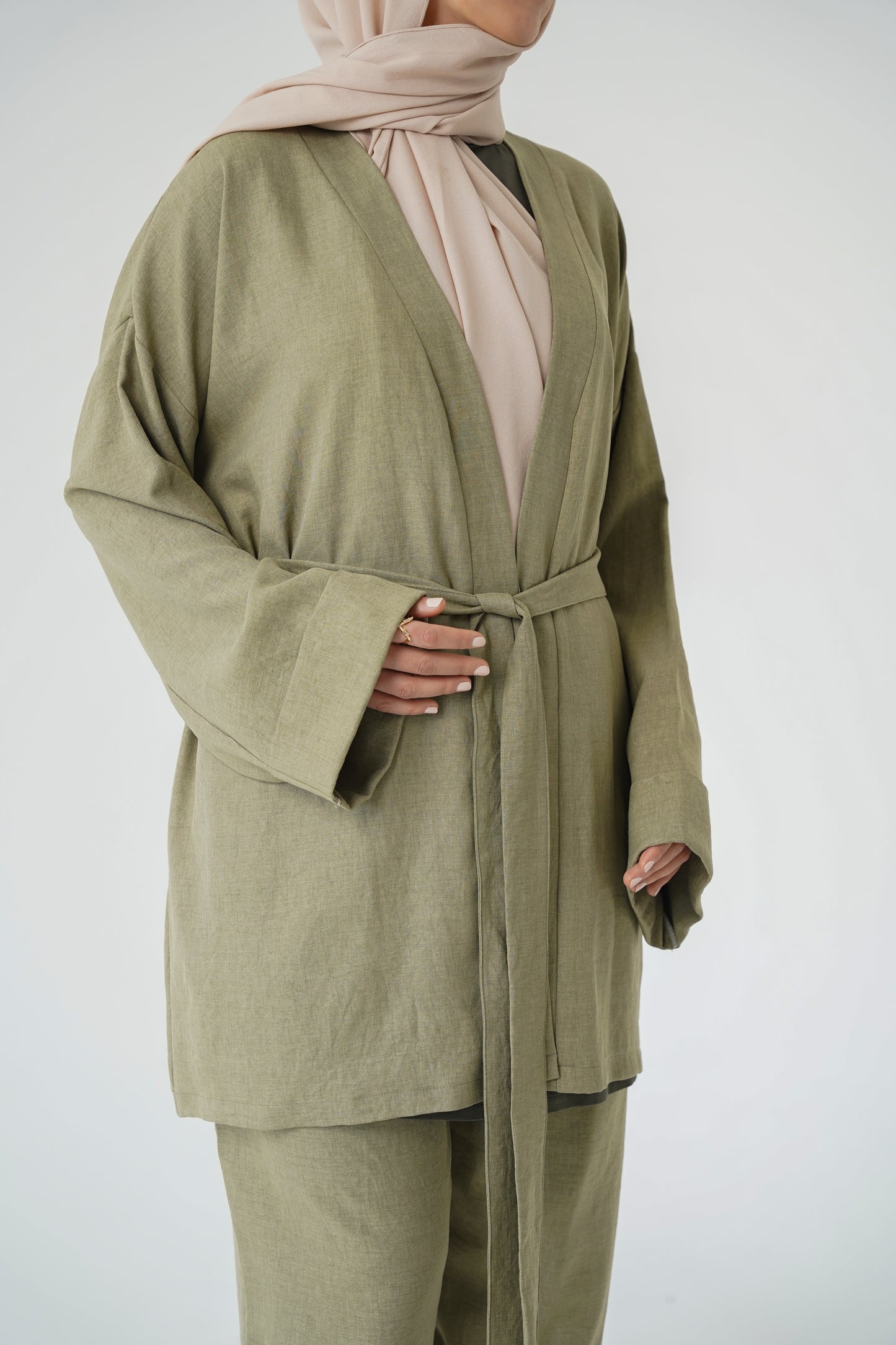 Nisaje Alt Üst Takım - Khaki