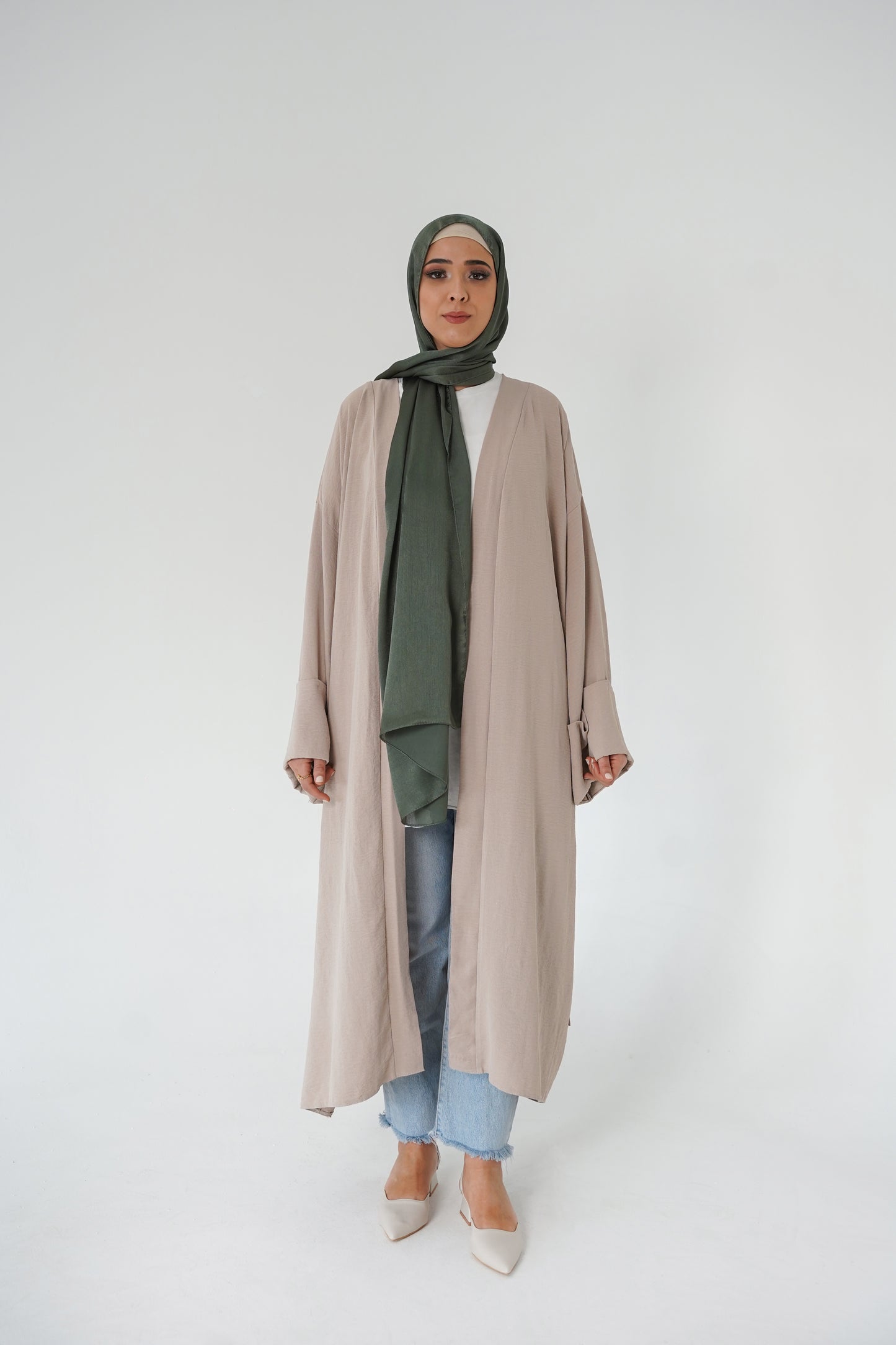 Nisaje Abaya  - Bej