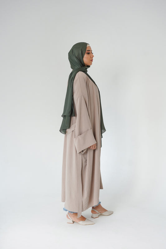 Nisaje Abaya  - Bej